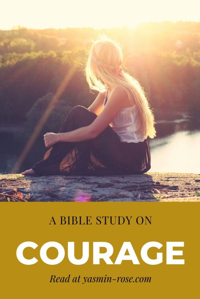 a bible study on courage