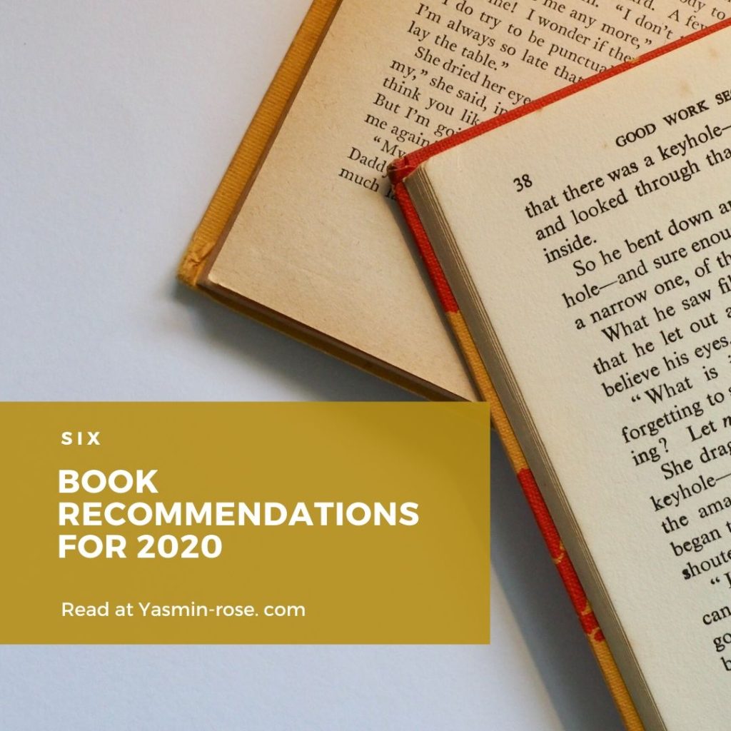 6 book recommendations for 2020