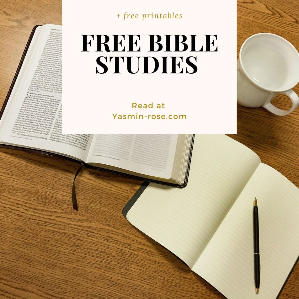 free bible studies and printables 