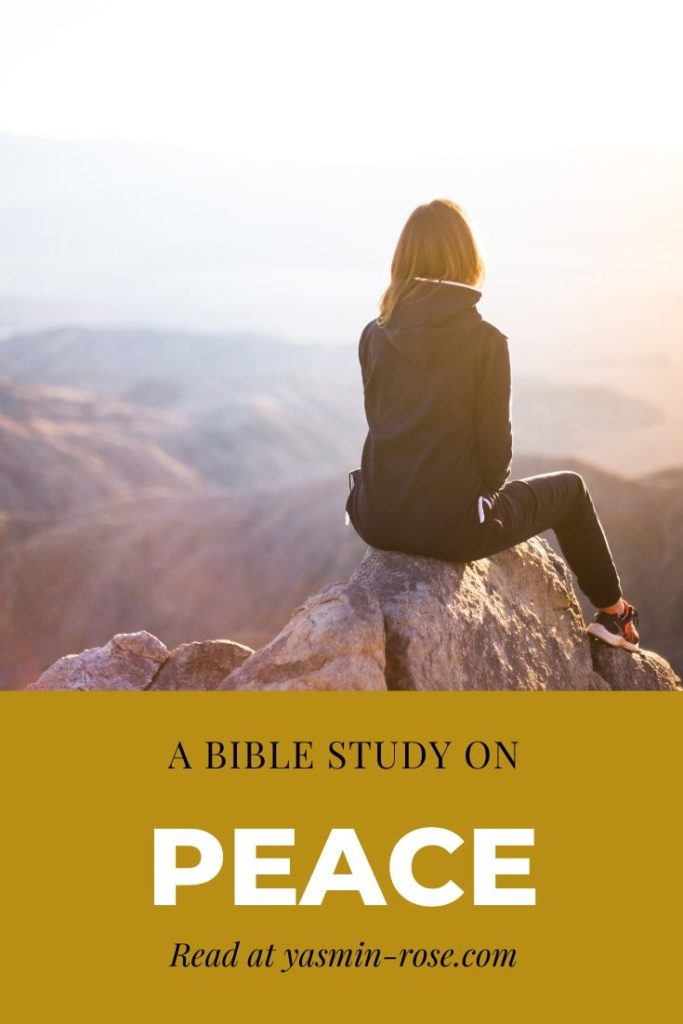 peace bible study